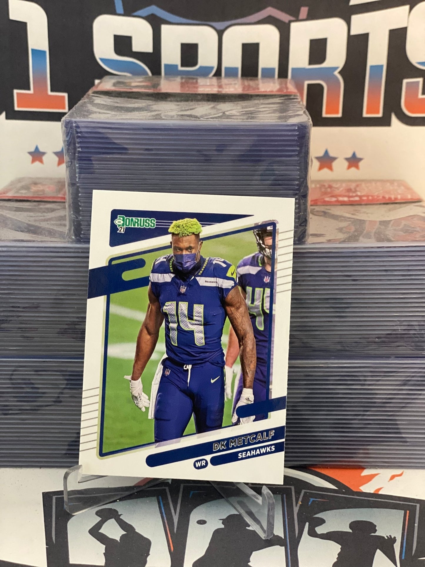 2021 Donruss (Helmetless Variation) DK Metcalf #29