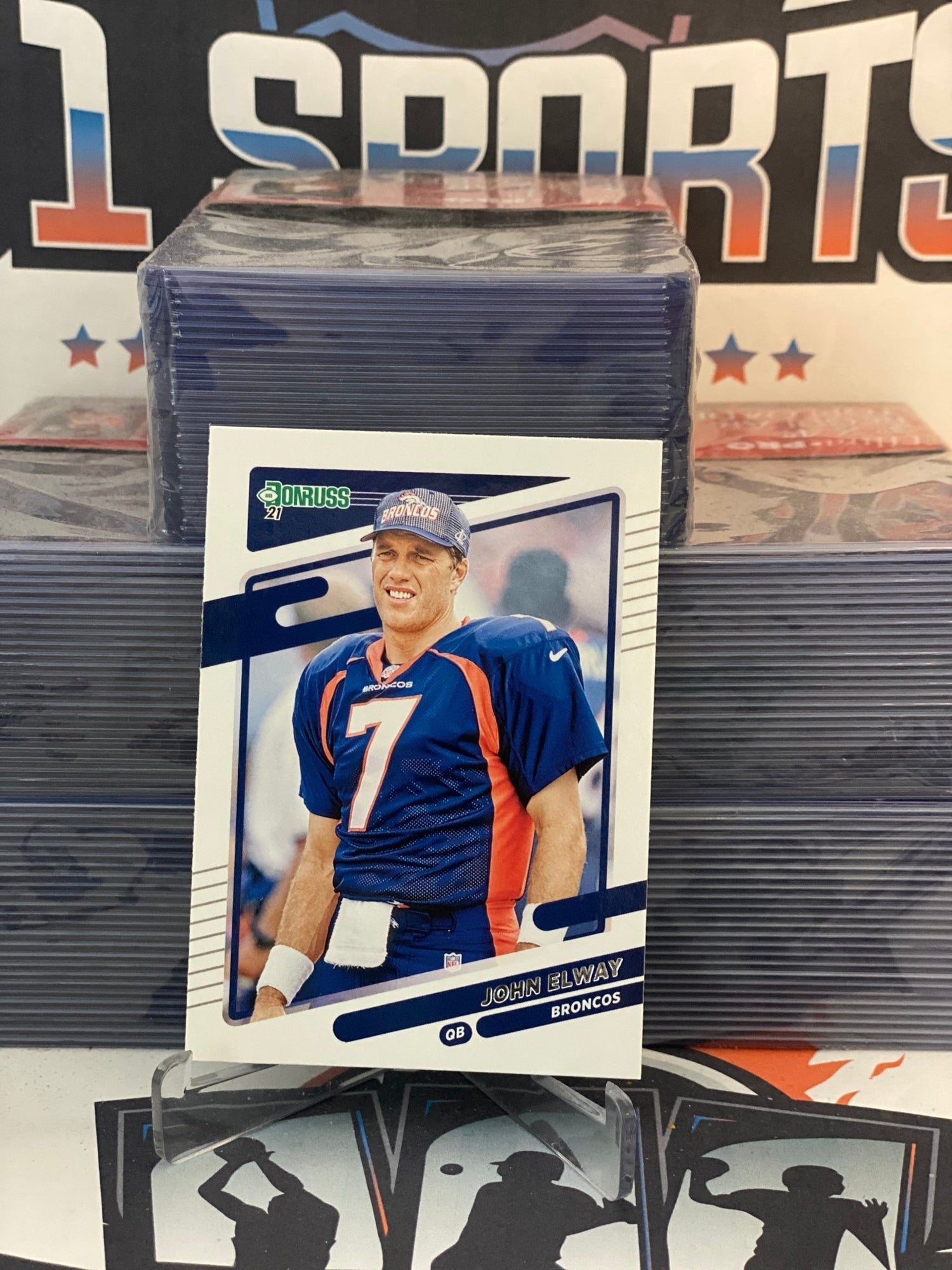 2021 Donruss (Helmetless Variation) John Elway #180