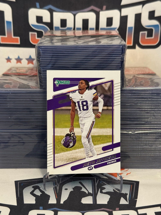 2021 Donruss (Helmetless Variation) Justin Jefferson #127