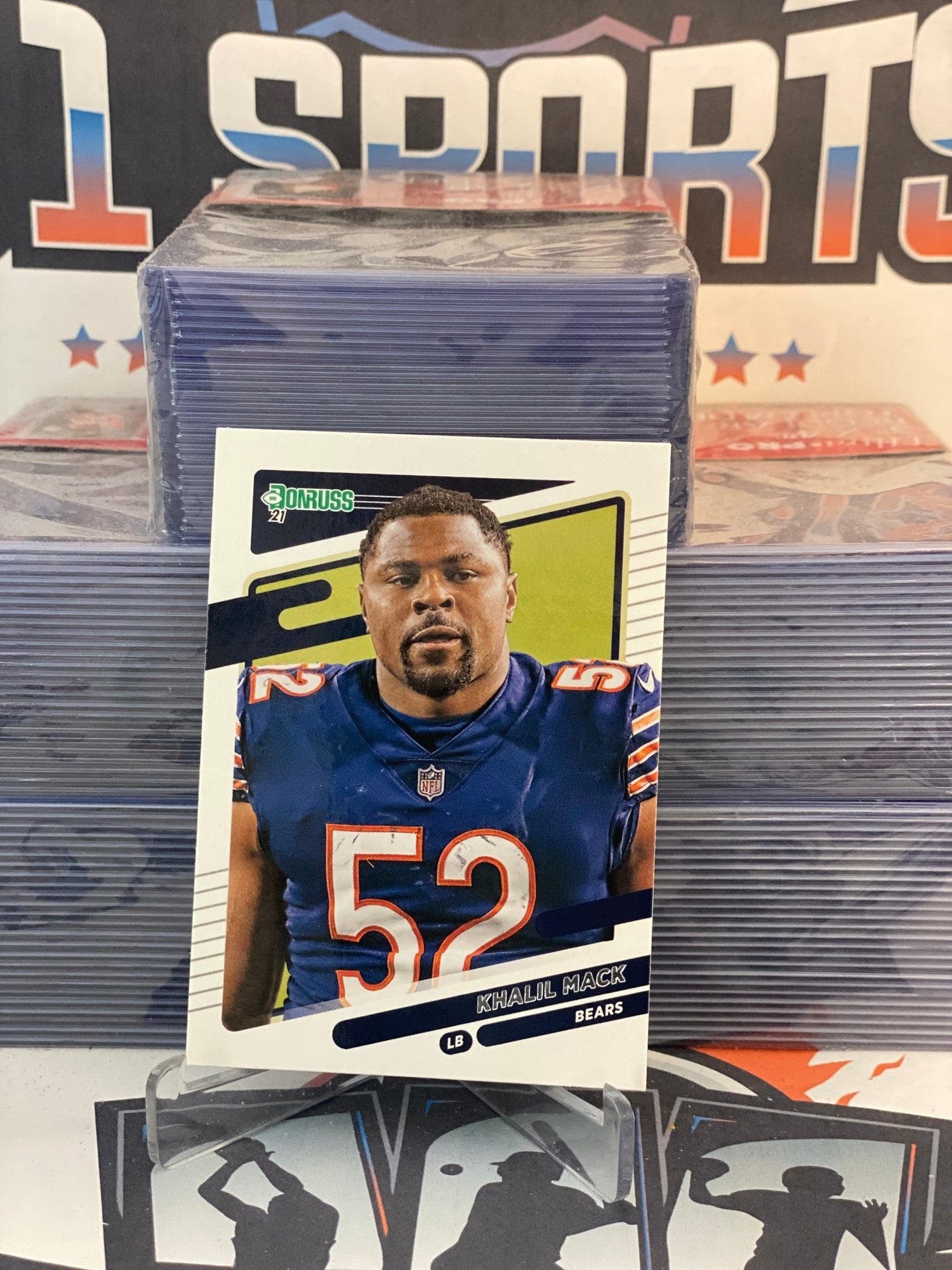 2021 Donruss (Helmetless Variation) Khalil Mack #203