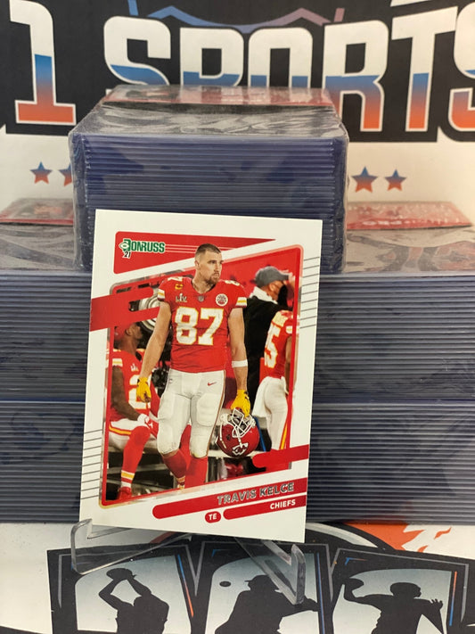 2021 Donruss (Helmetless Variation) Travis Kelce #118
