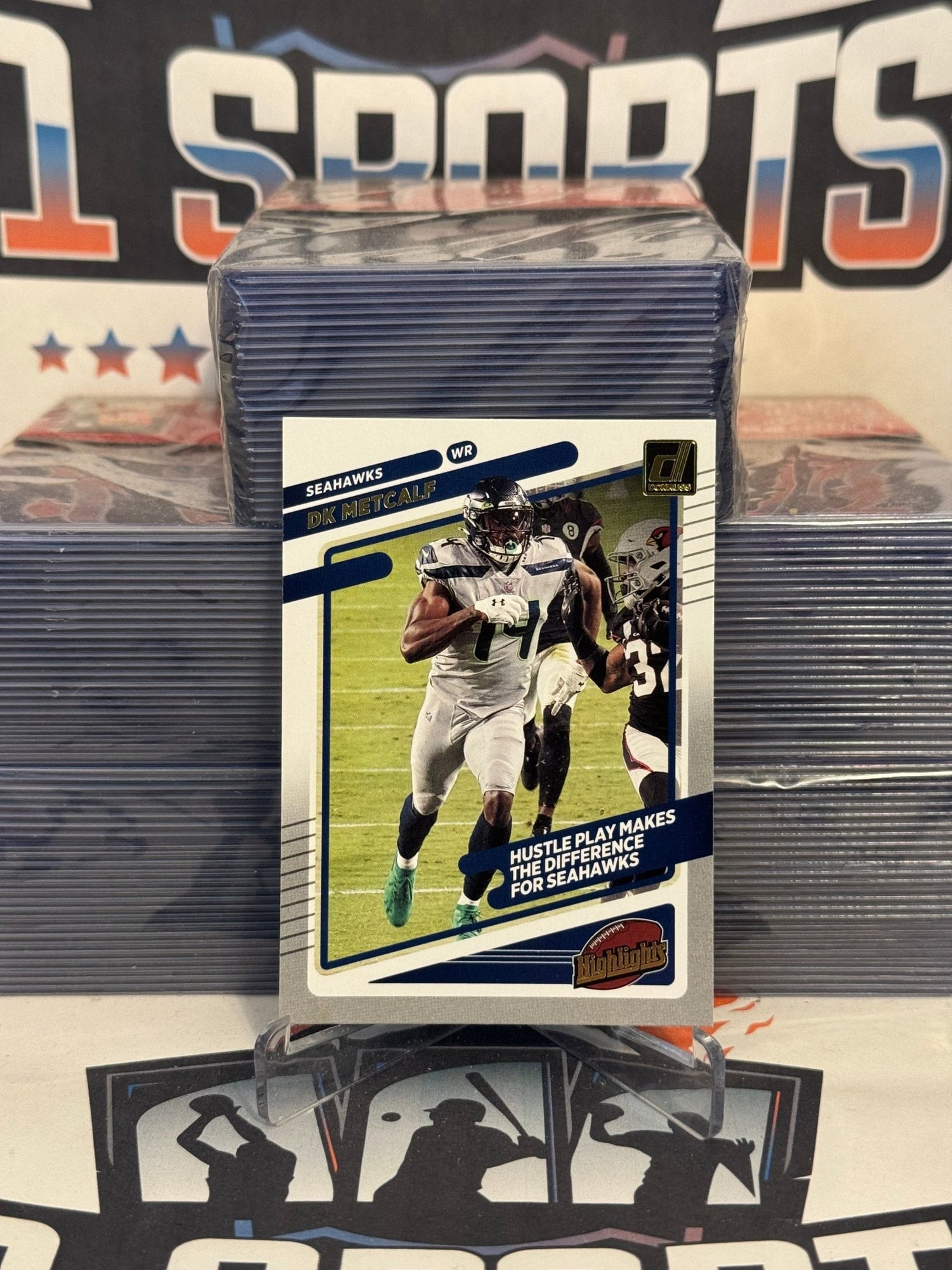 2021 Donruss (Highlights) DK Metcalf #HI-6