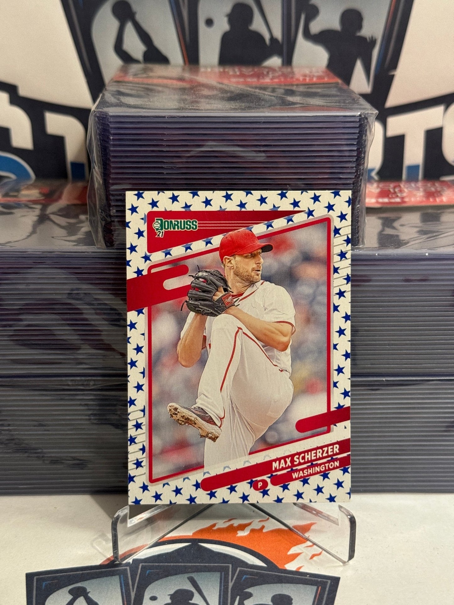 2021 Donruss (Independence Day) Max Scherzer #206