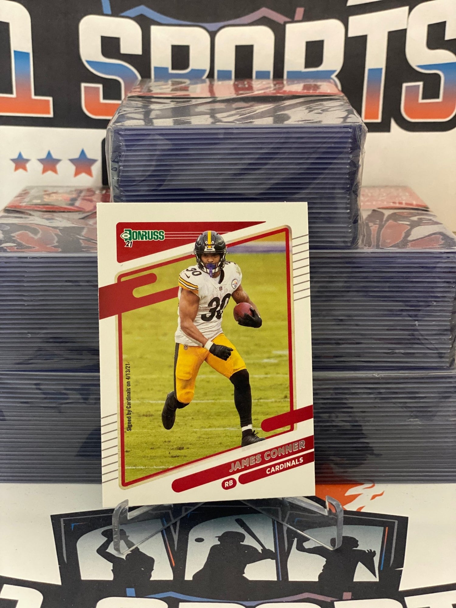 2021 Donruss James Conner #21