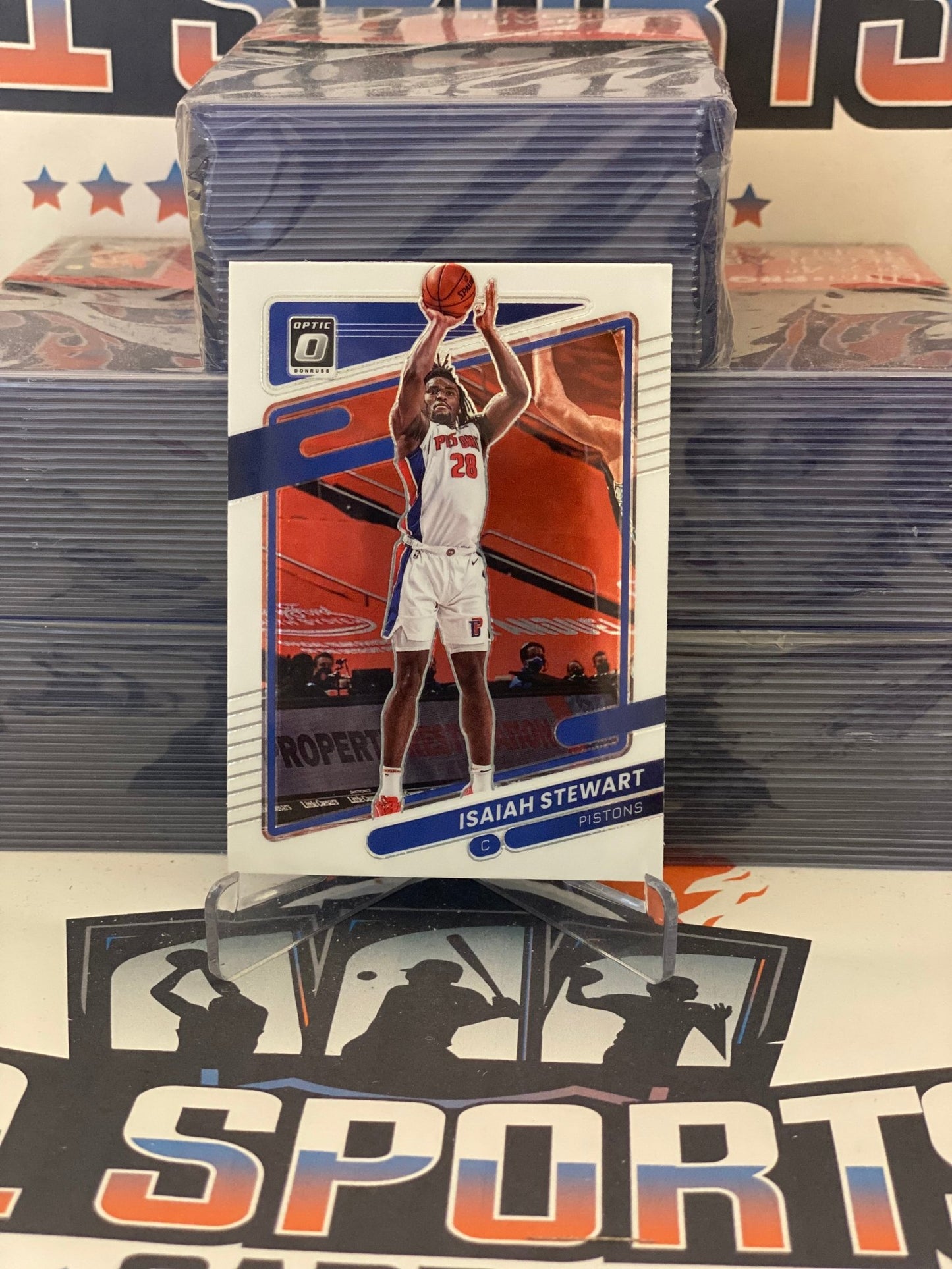 2021 Donruss Optic (2nd Year) Isaiah Stewart #12