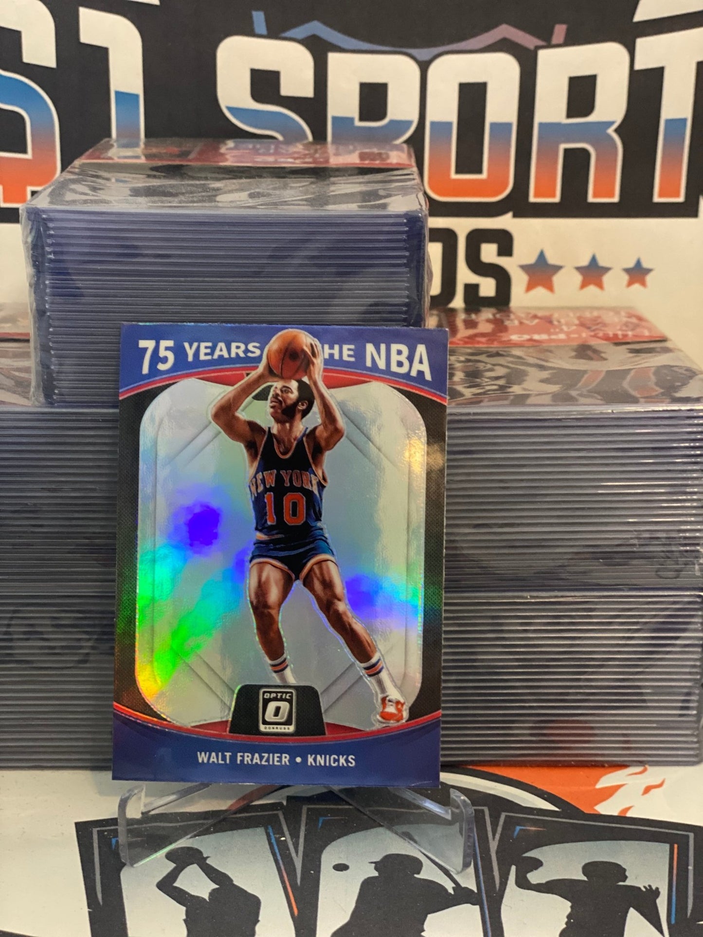 2021 Donruss Optic (75 Years of NBA Prizm) Walt Frazier #43