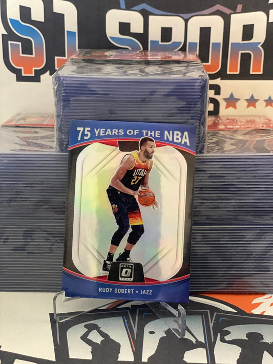 2021 Donruss Optic (75 Years of the NBA) Rudy Gobert #35