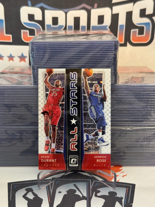 2021 Donruss Optic (All-Stars) Derrick Rose & Kevin Durant #20