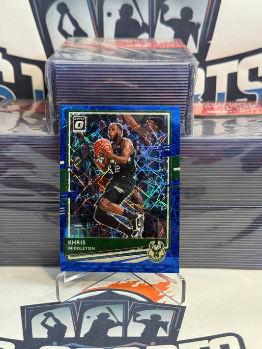 2021 Donruss Optic (Blue Velocity Prizm) Khris Middleton #55