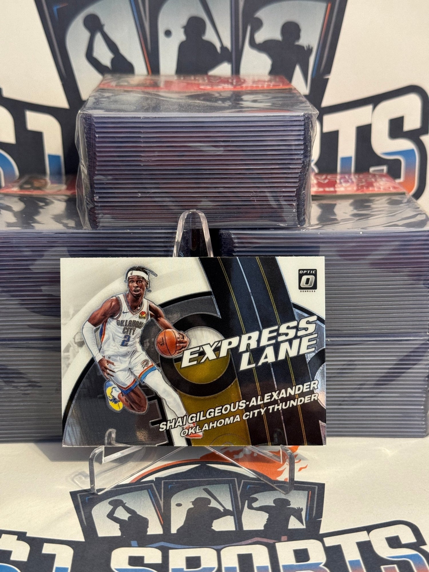 2021 Donruss Optic (Express Lane) Shai Gilgeous-Alexander #17