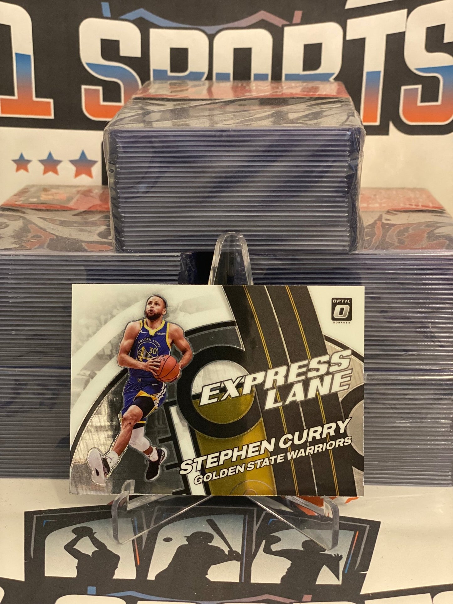 2021 Donruss Optic (Express Lane) Stephen Curry #4