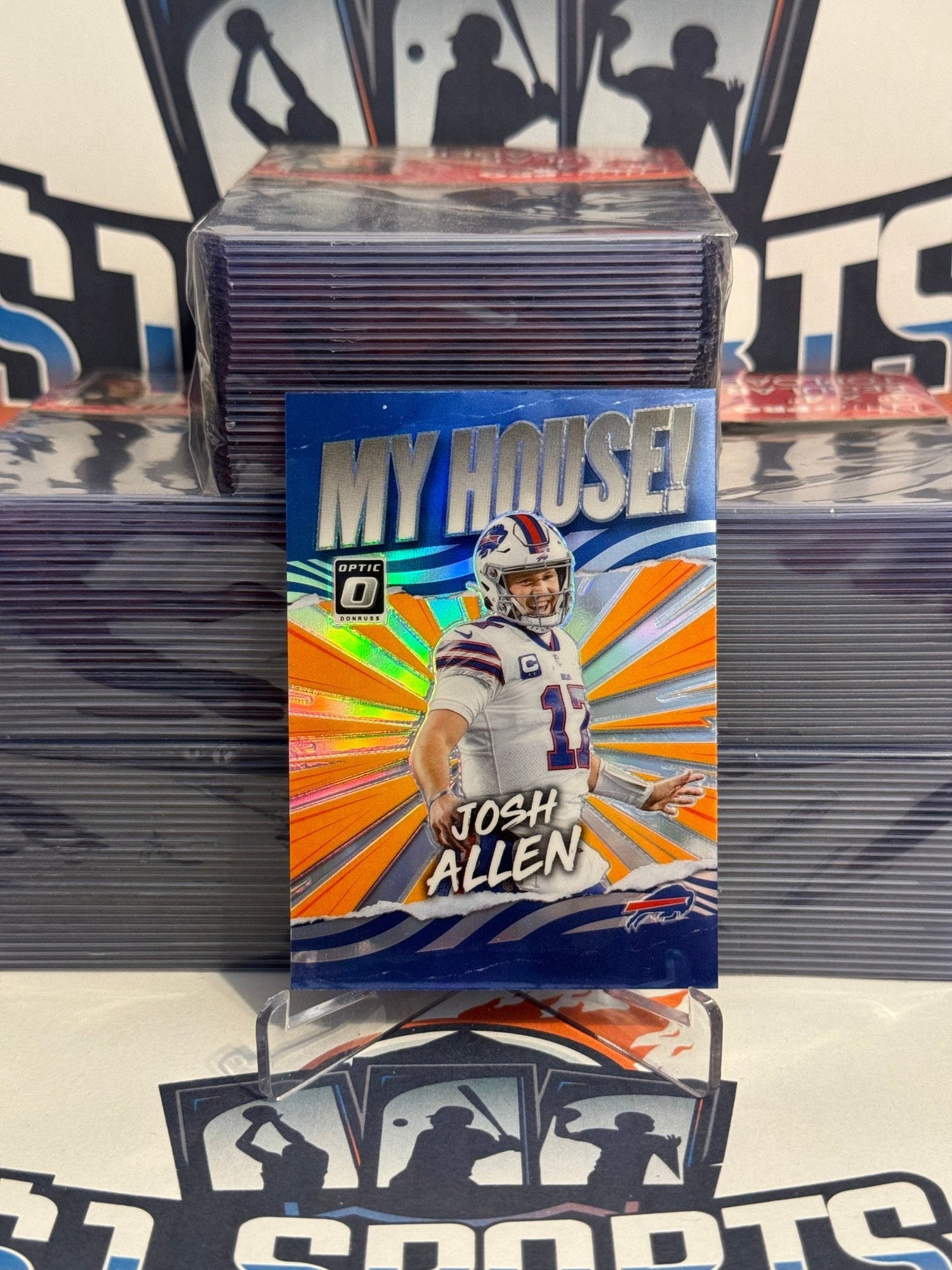 2021 Donruss Optic (Holo Prizm, My House!) Josh Allen #MH-8