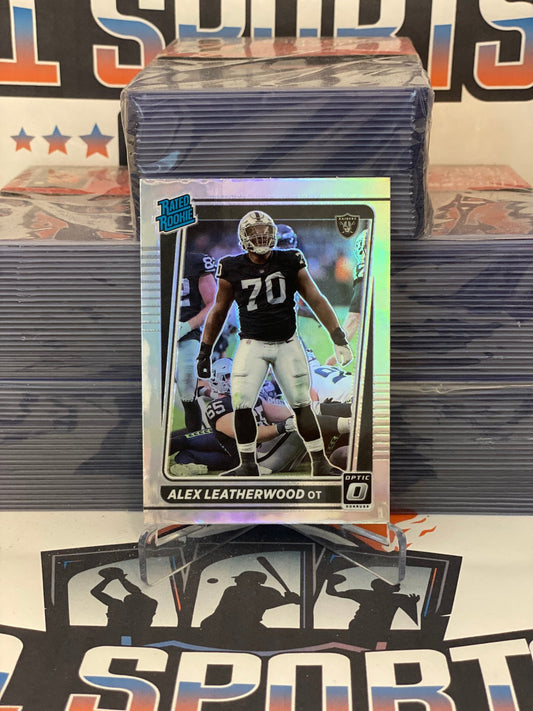 2021 Donruss Optic (Holo Prizm, Rated Rookie) Alex Leatherwood #266