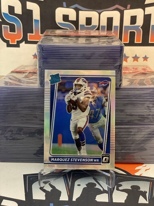 2021 Donruss Optic (Holo Prizm, Rated Rookie) Marquez Stevenson #257