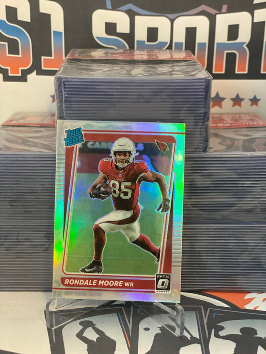 2021 Donruss Optic (Holo Prizm, Rated Rookie) Rondale Moore #217