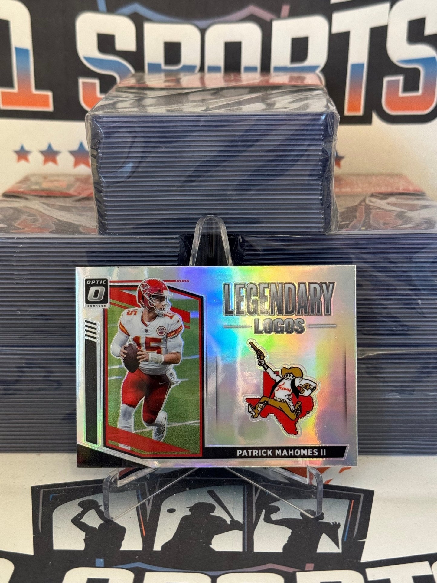 2021 Donruss Optic (Legendary Logos Prizm) Patrick Mahomes II #LL-10