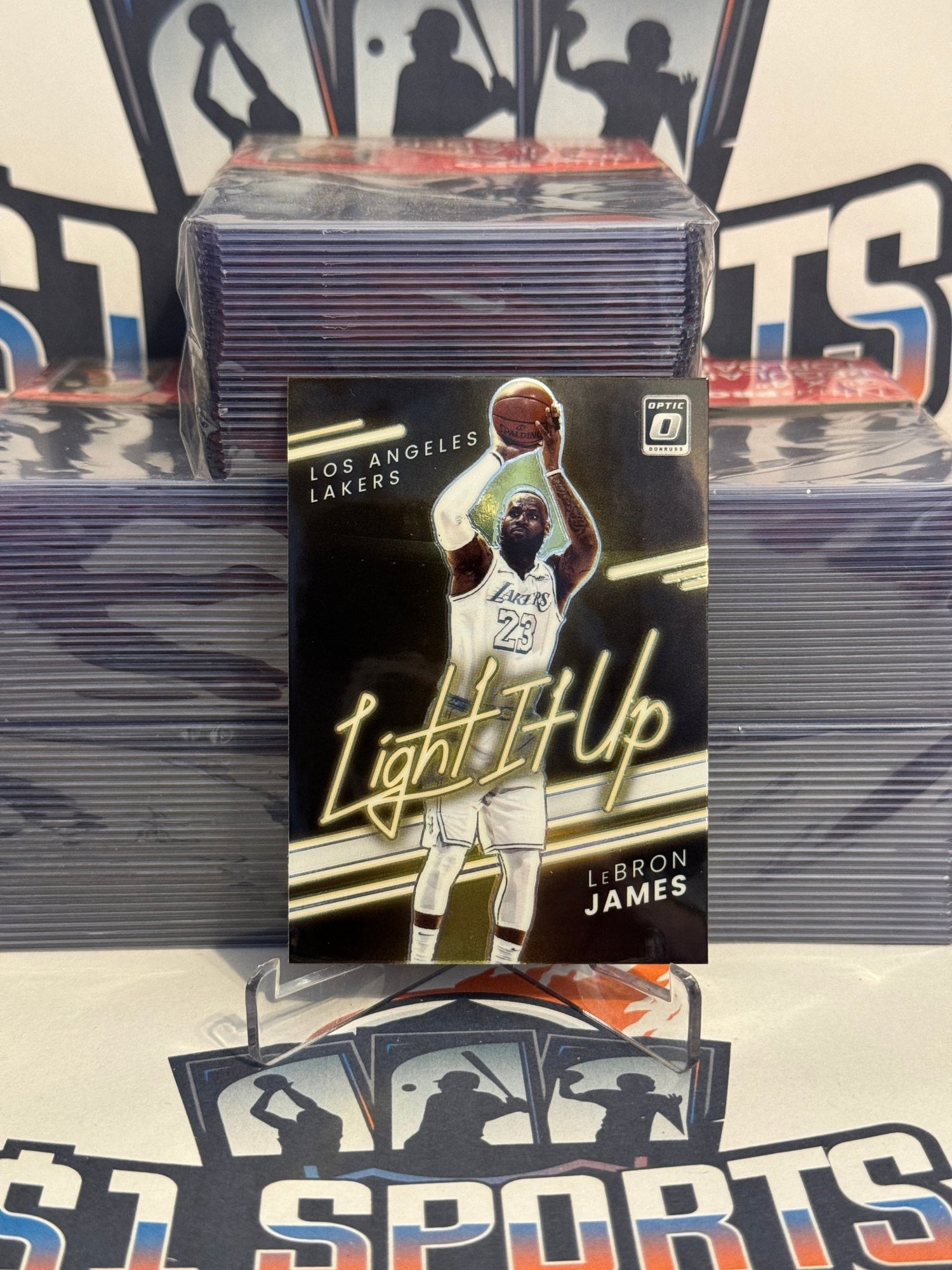 2021 Donruss Optic (Light It Up) LeBron James #11