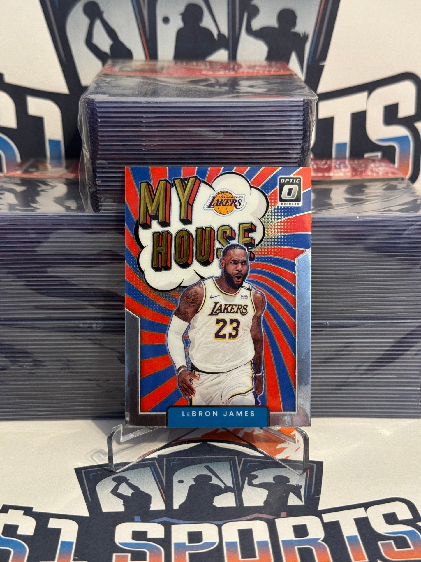 2021 Donruss Optic (My House) LeBron James #6