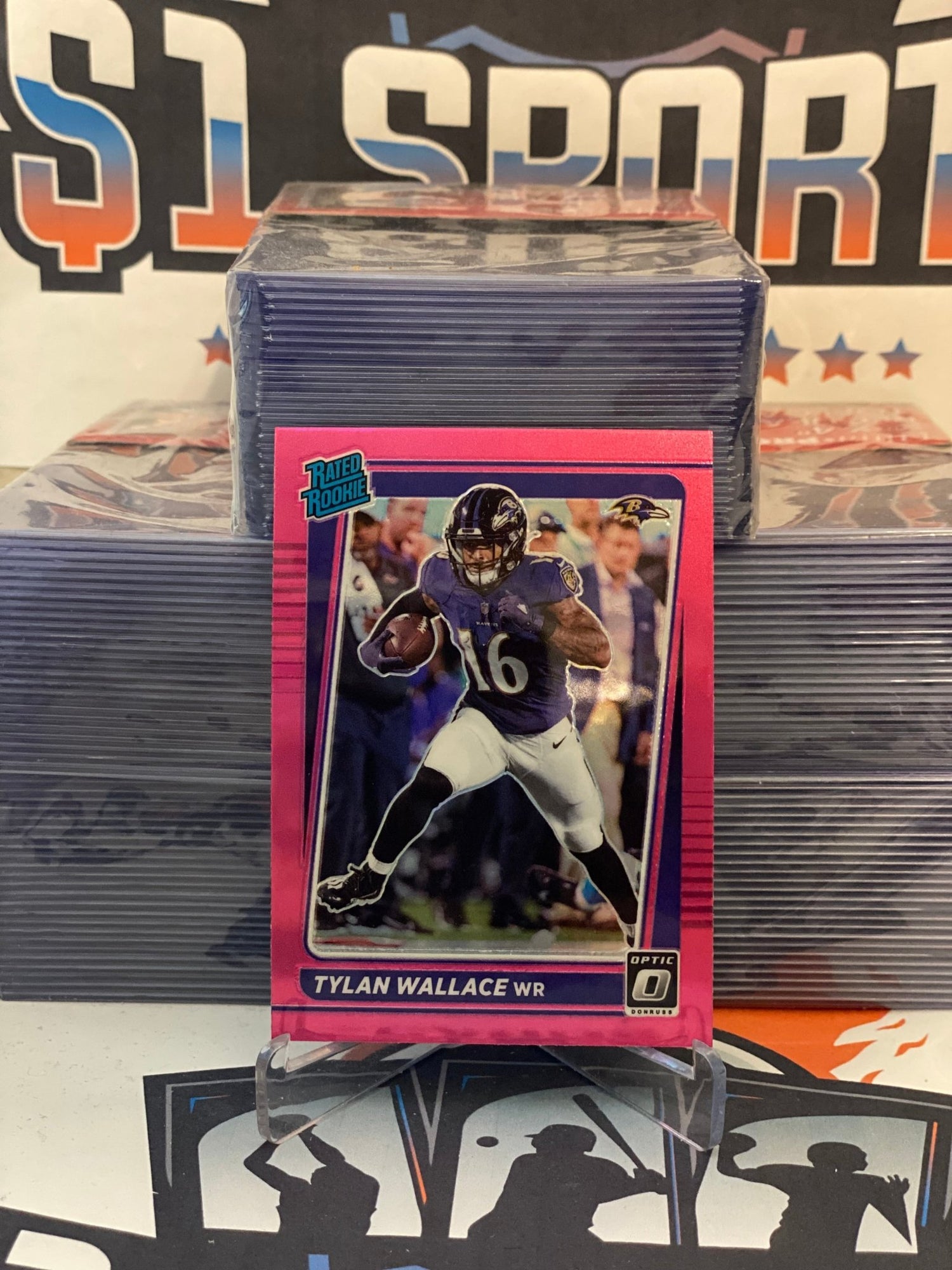 2021 Donruss Optic (Pink Prizm, Rated Rookie) Tylan Wallace #226