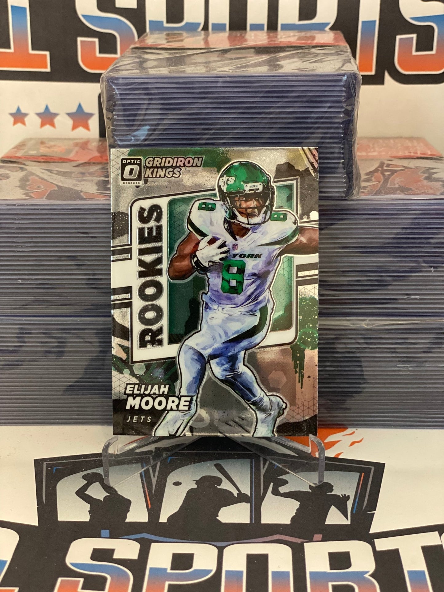 2021 Donruss Optic (Rookie Gridiron Kings) Elijah Moore #RGK-14