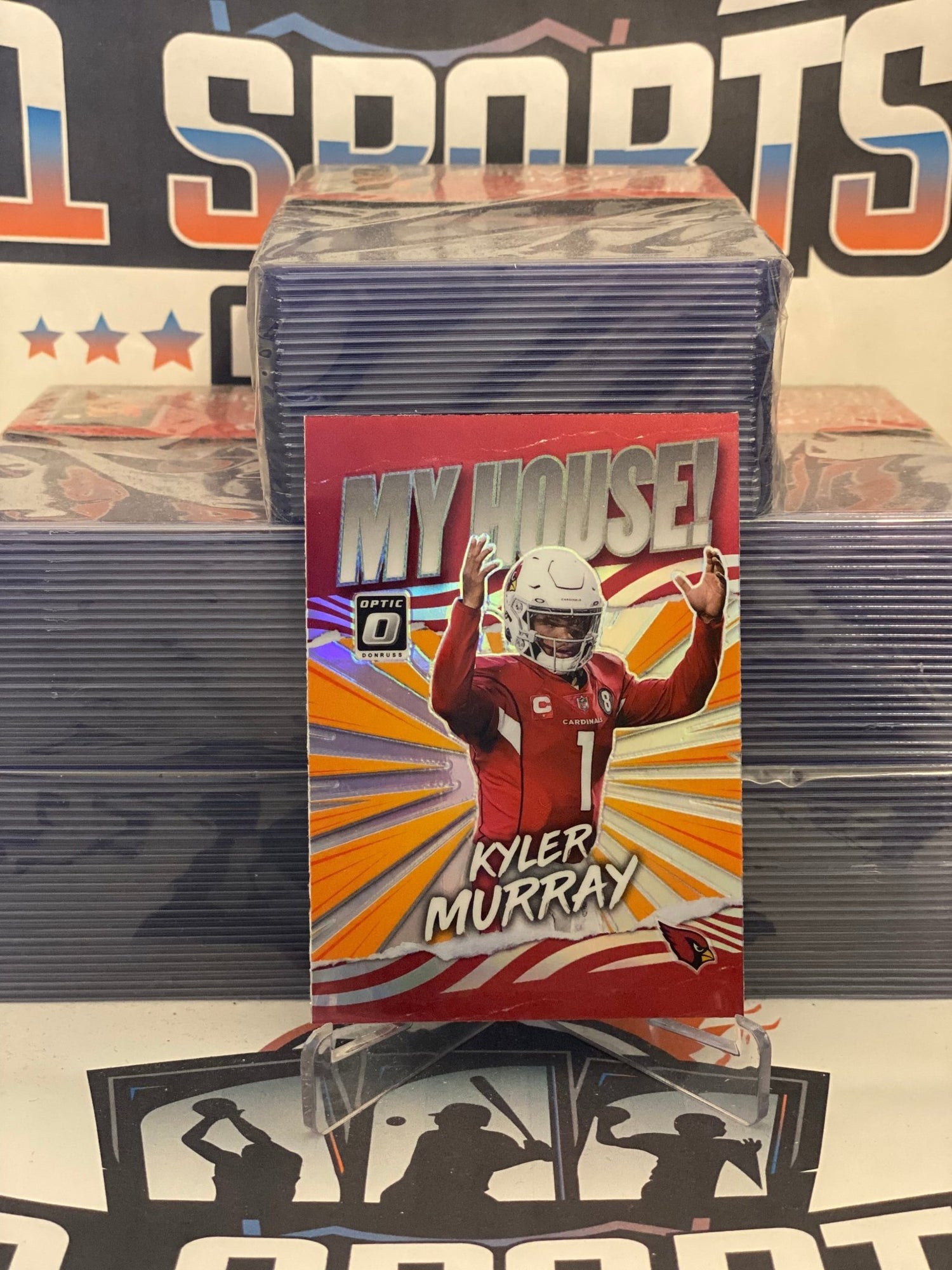 2021 Donruss Optic (Silver Prizm, My House!) Kyler Murray #MH-19