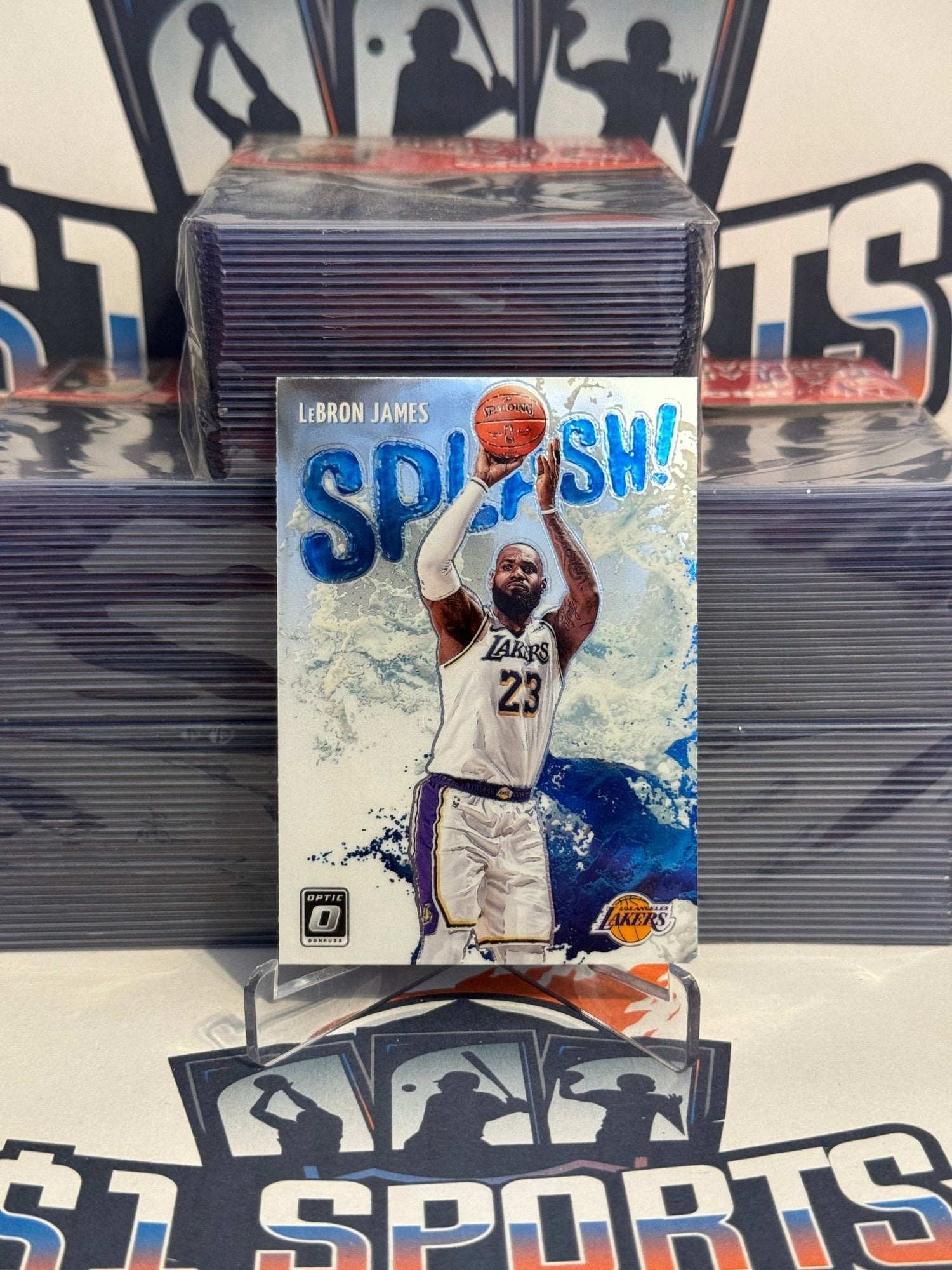 2021 Donruss Optic (Splash!) LeBron James #11