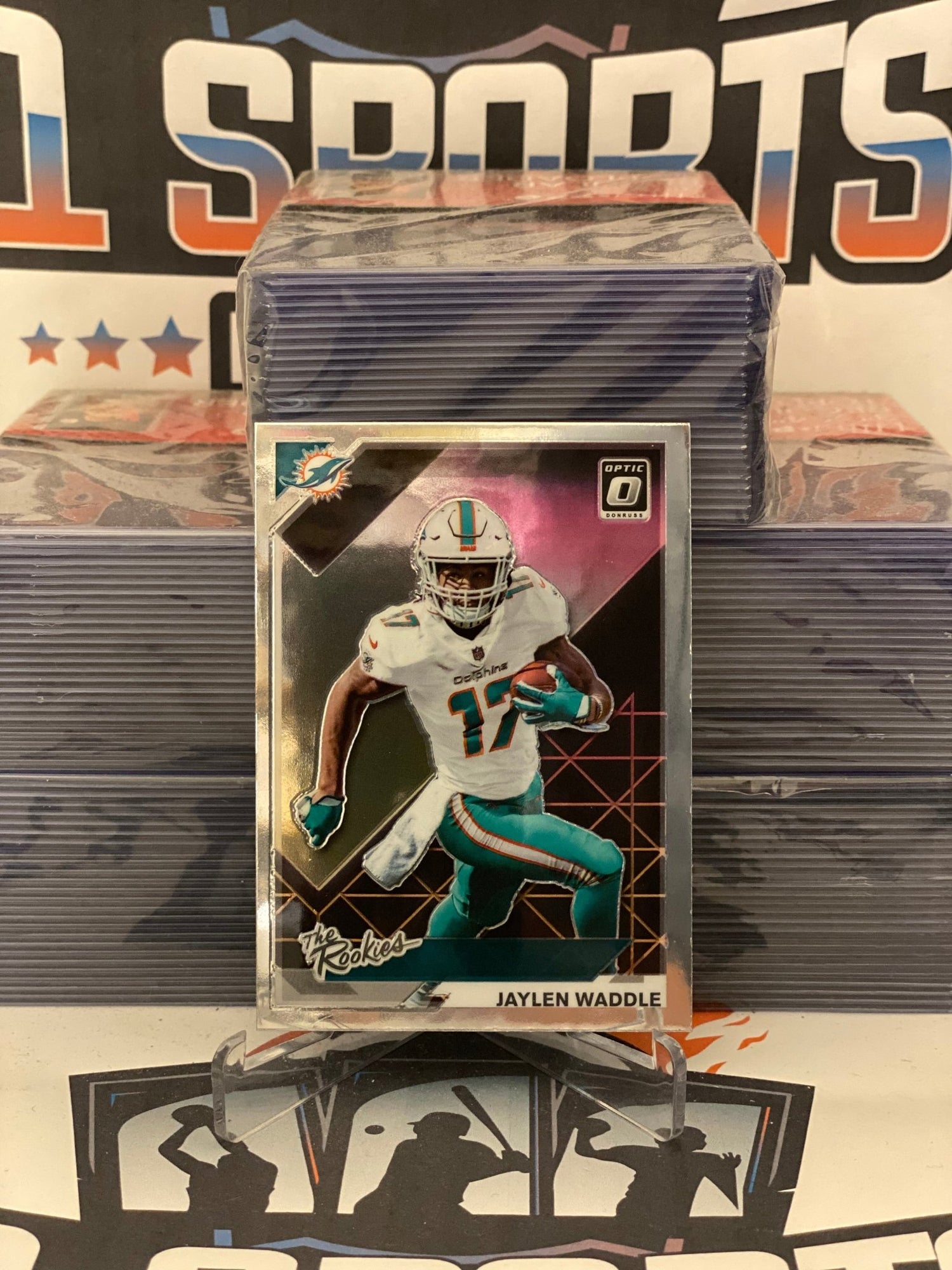 2021 Donruss Optic (The Rookies) Jaylen Waddle #TR-8