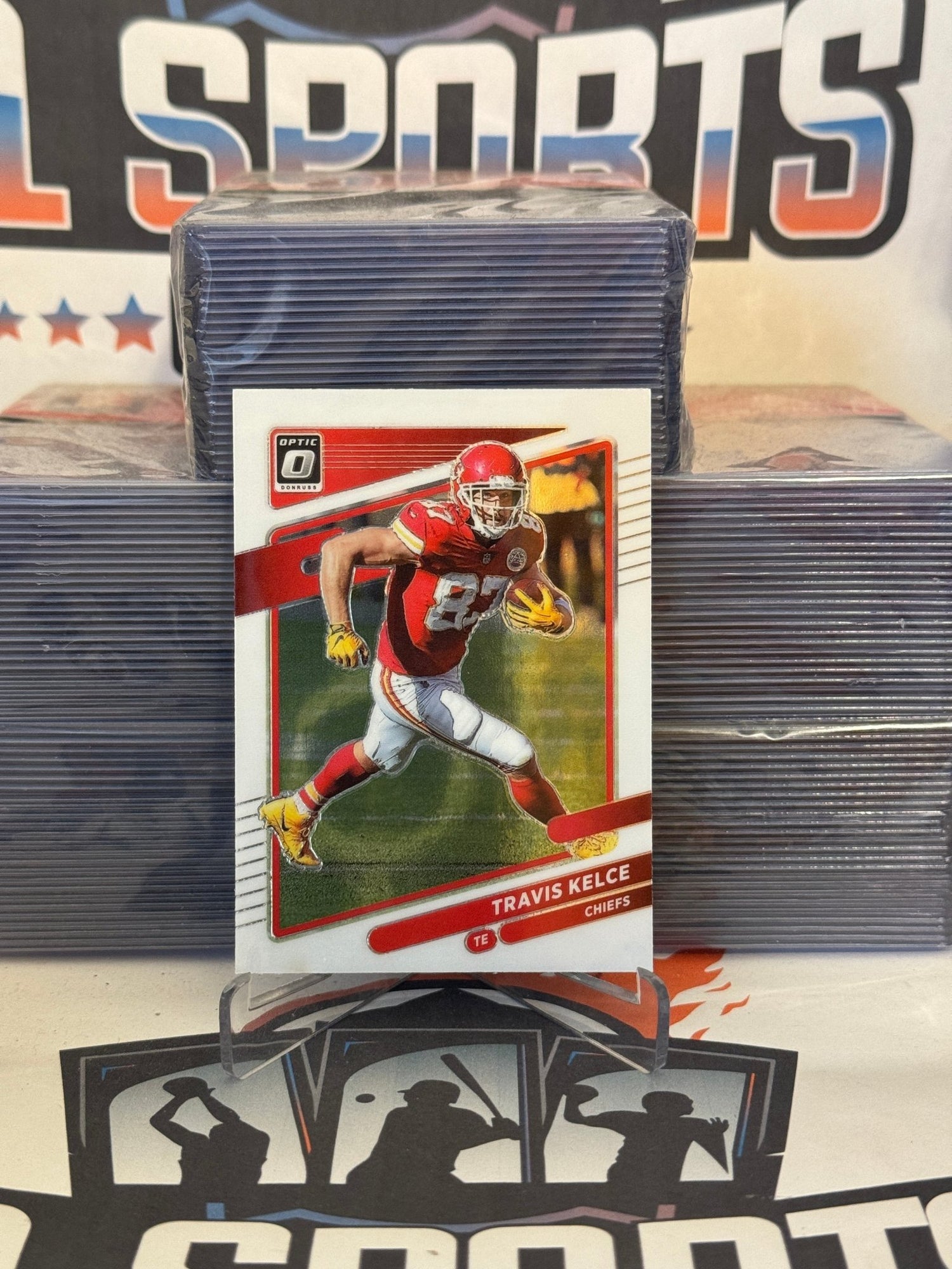 2021 Donruss Optic Travis Kelce #33