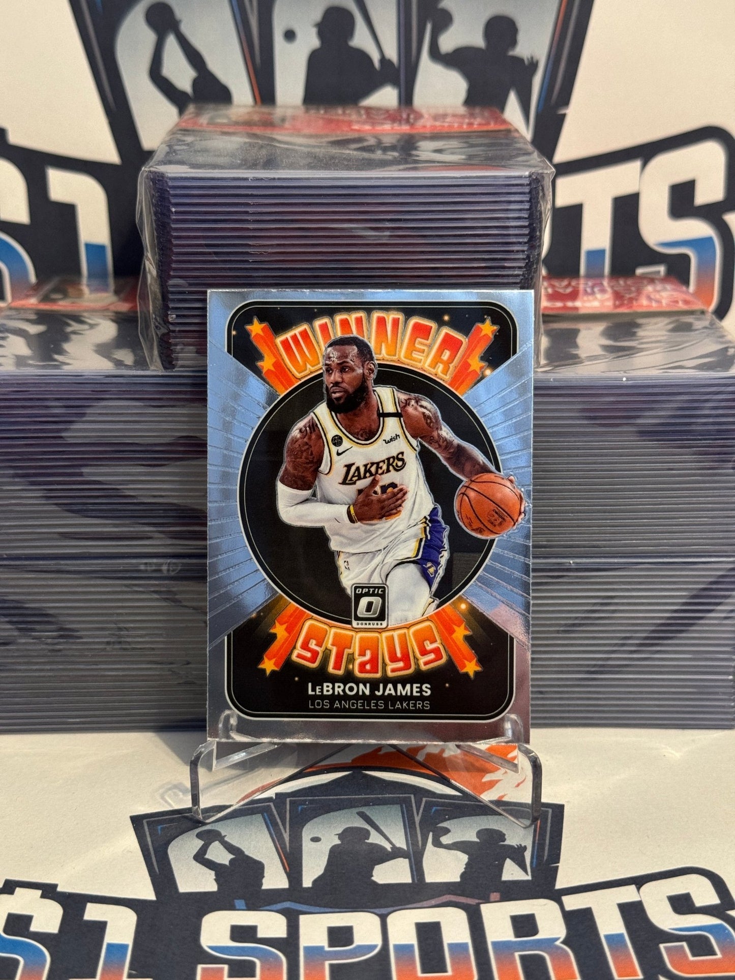 2021 Donruss Optic (Winner Stays) LeBron James #3