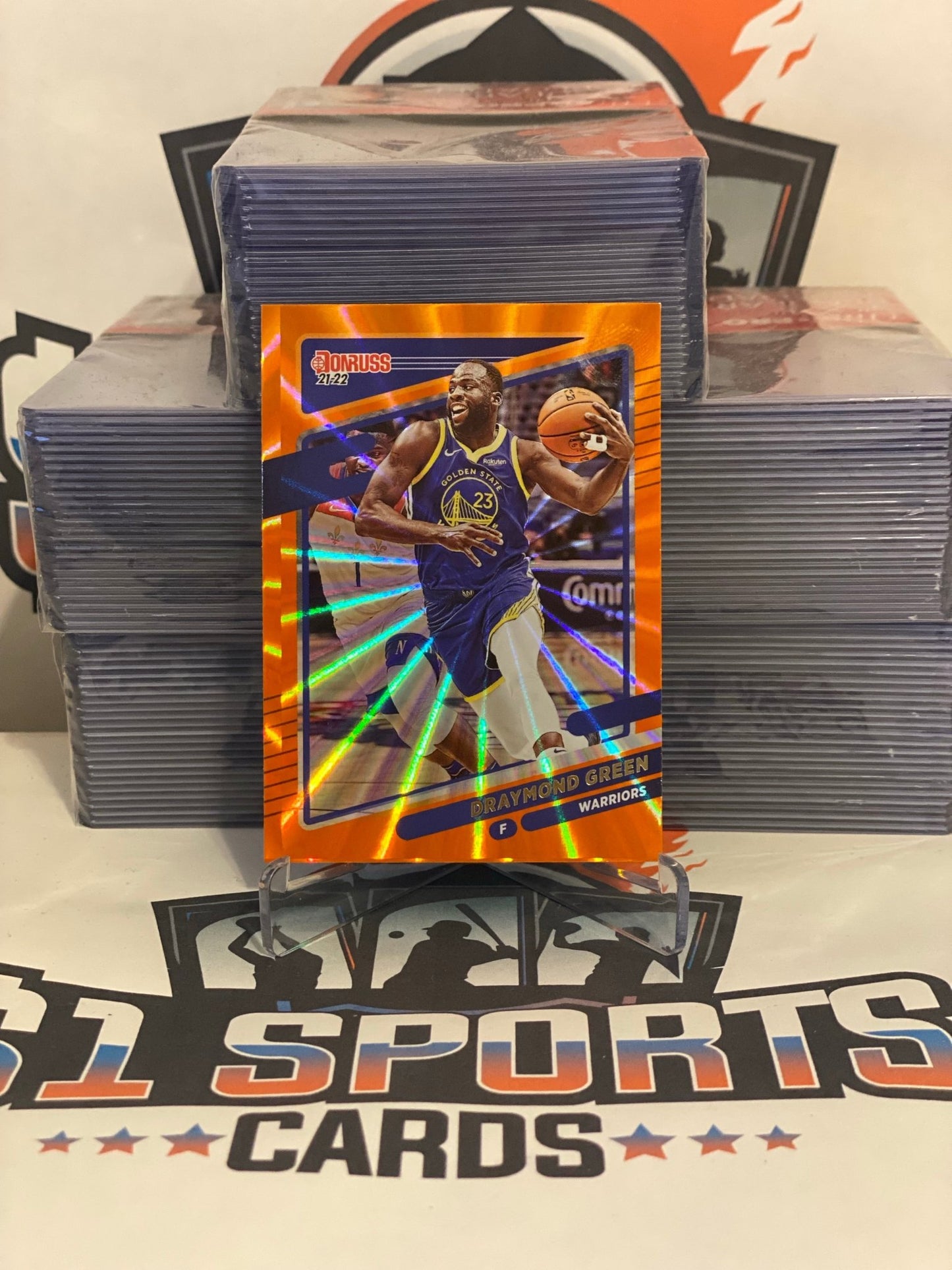 2021 Donruss (Orange Laser) Draymond Green #55