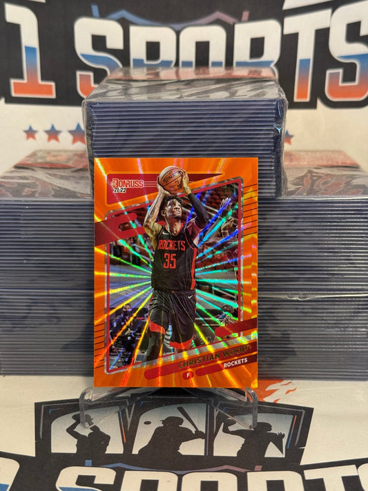 2021 Donruss (Orange Laser Holo) Christian Wood #69
