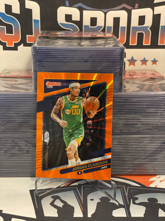 2021 Donruss (Orange Laser Holo) Jordan Clarkson #128