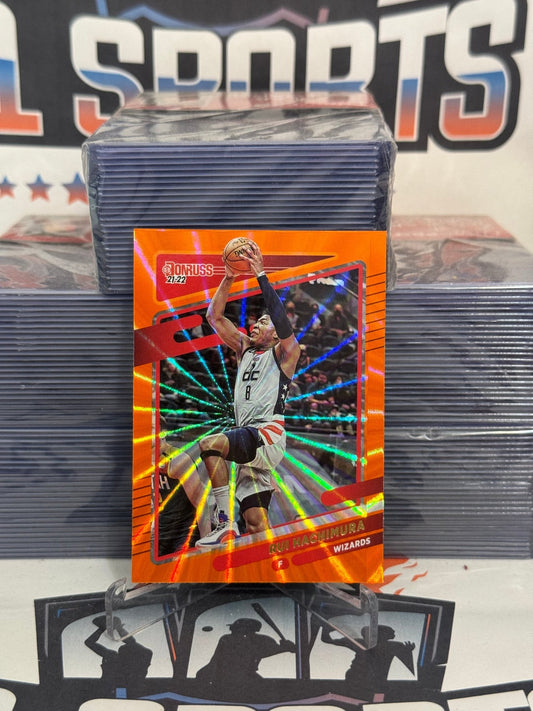 2021 Donruss (Orange Laser Holo) Rui Hachimura #91