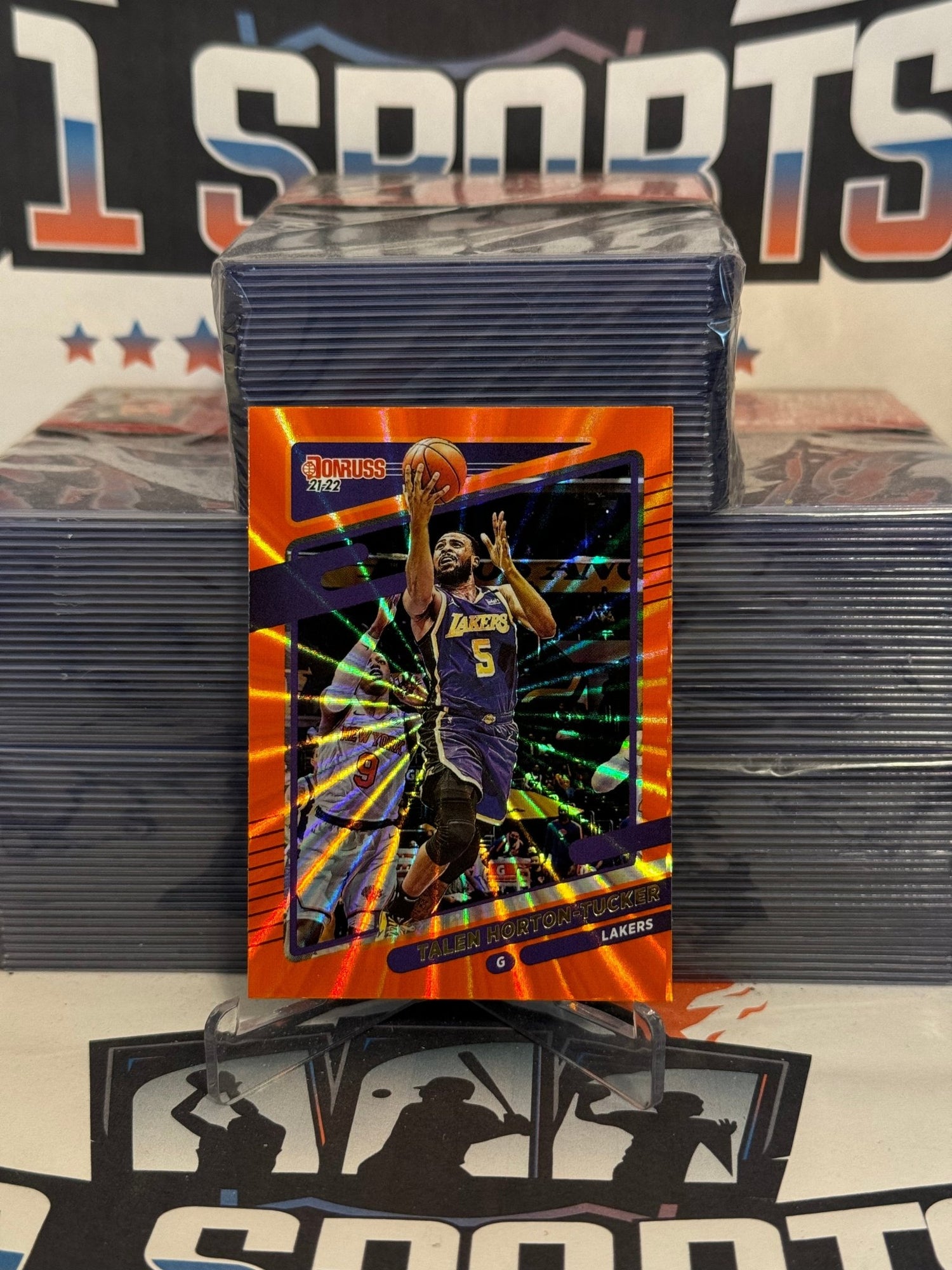 2021 Donruss (Orange Laser Holo) Talen Horton-Tucker #167