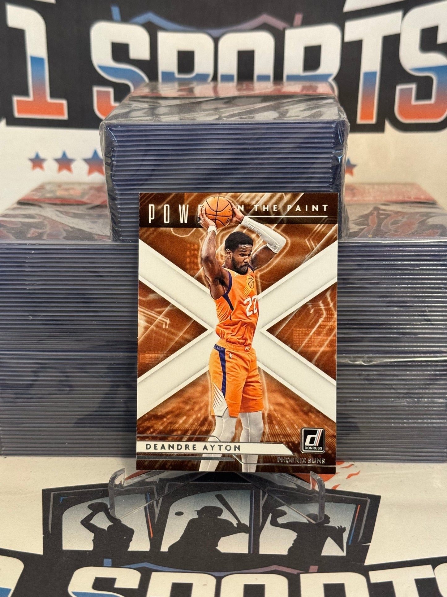 2021 Donruss (Power In The Paint) DeAndre Ayton #8