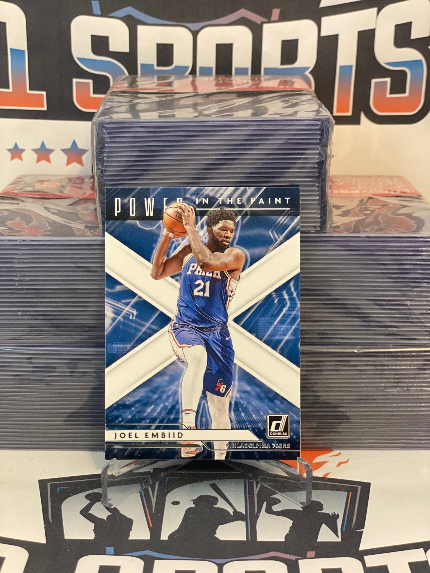 2021 Donruss (Power in the Paint) Joel Embiid #10