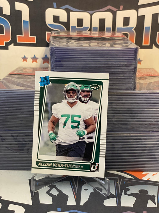 2021 Donruss (Rated Rookie) Alijah Vera-Tucker #333