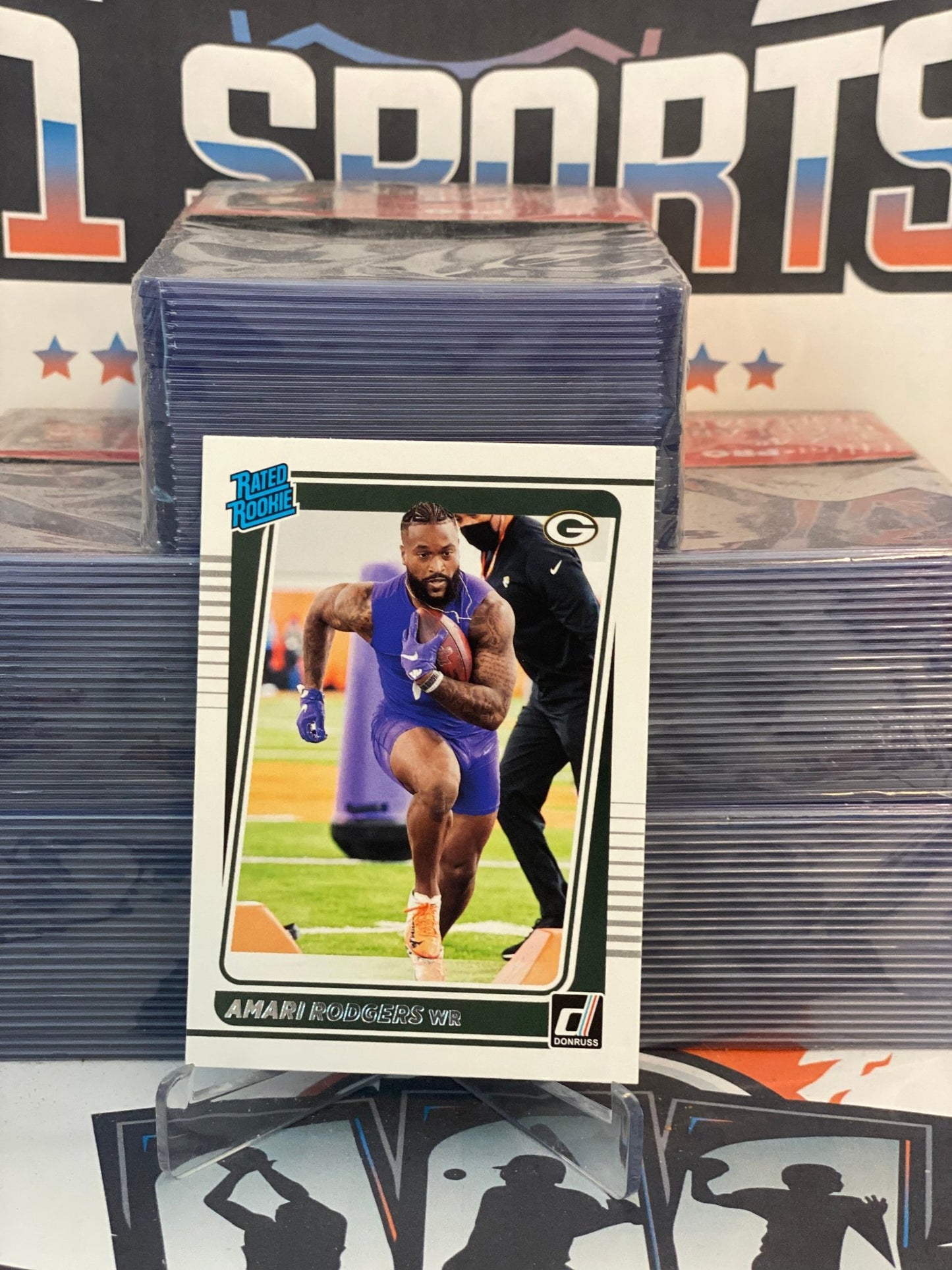 2021 Donruss (Rated Rookie) Amari Rodgers #303