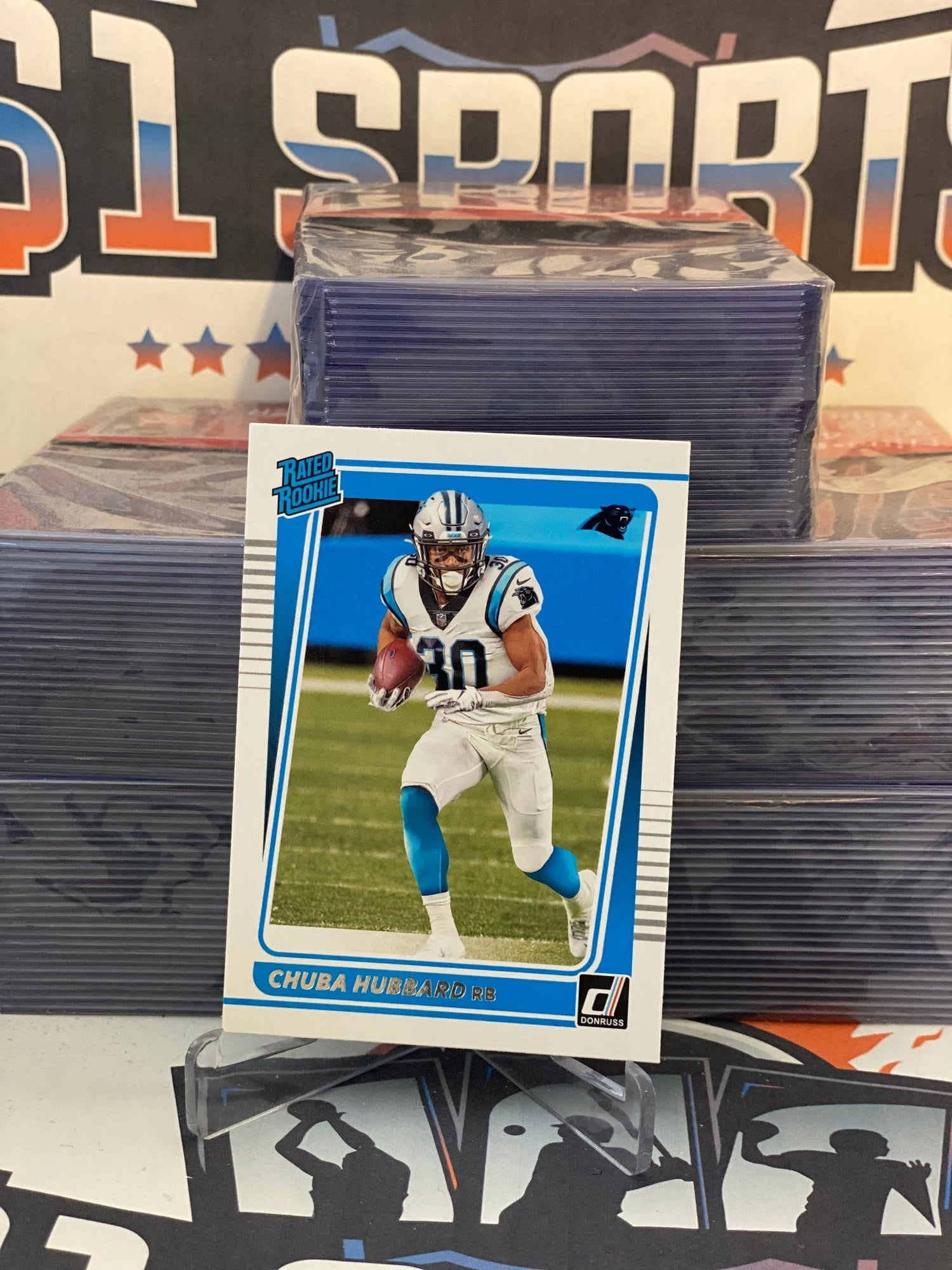 2021 Donruss (Rated Rookie) Chubba Hubbard #287