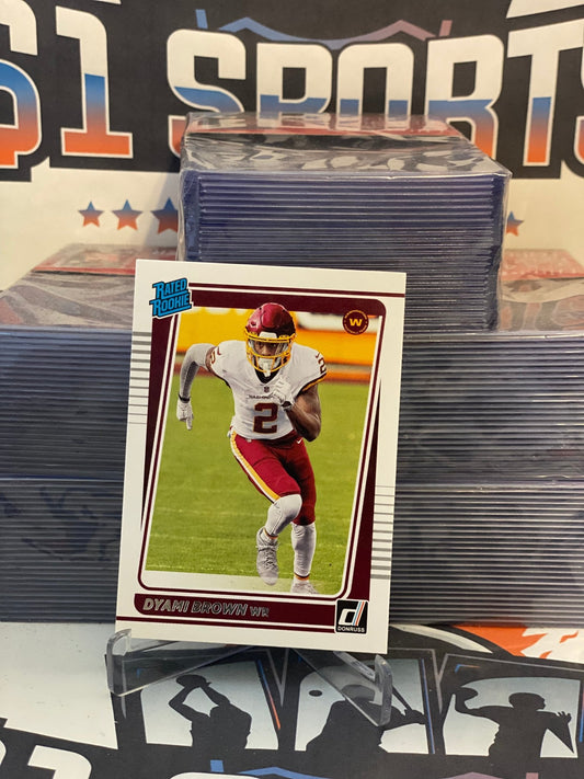 2021 Donruss (Rated Rookie) Dyami Brown #278