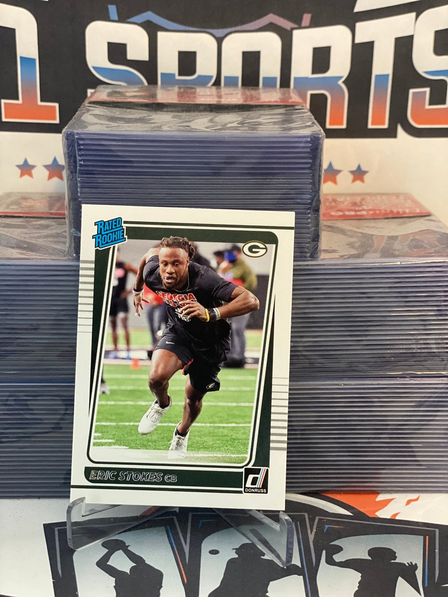 2021 Donruss (Rated Rookie) Eric Stokes #343