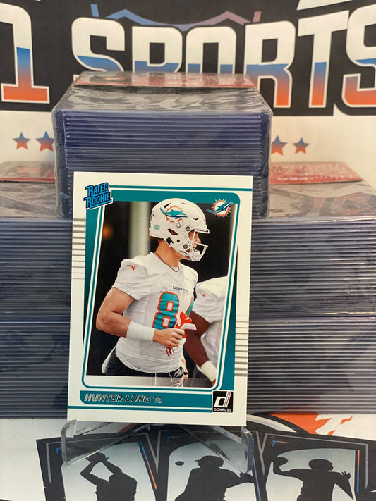 2021 Donruss (Rated Rookie) Hunter Long #301