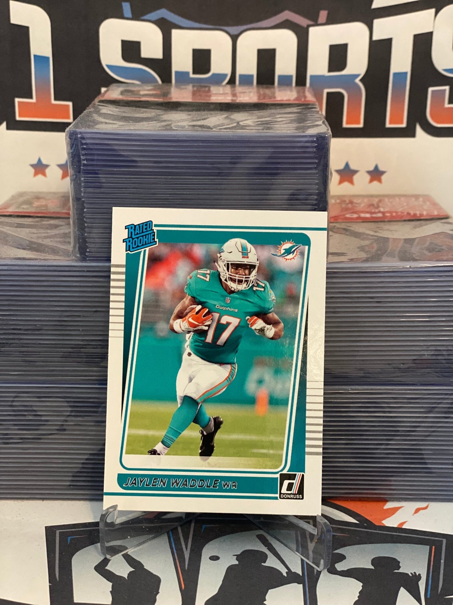 2021 Donruss (Rated Rookie) Jaylen Waddle #263