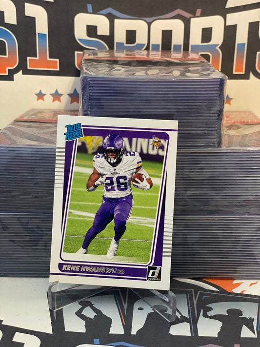 2021 Donruss (Rated Rookie) Kene Nwangwu #285