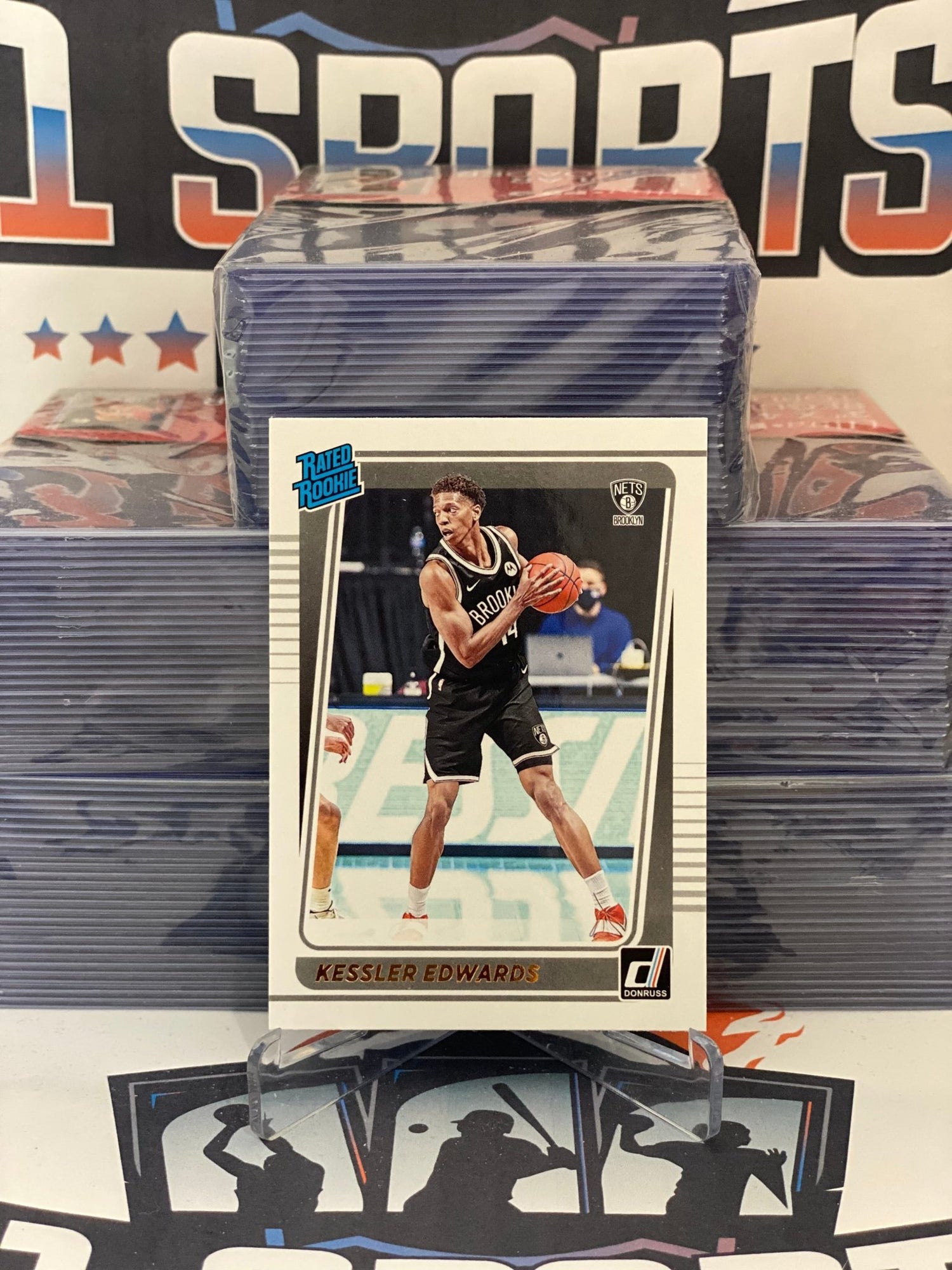 2021 Donruss (Rated Rookie) Kessler Edwards #204