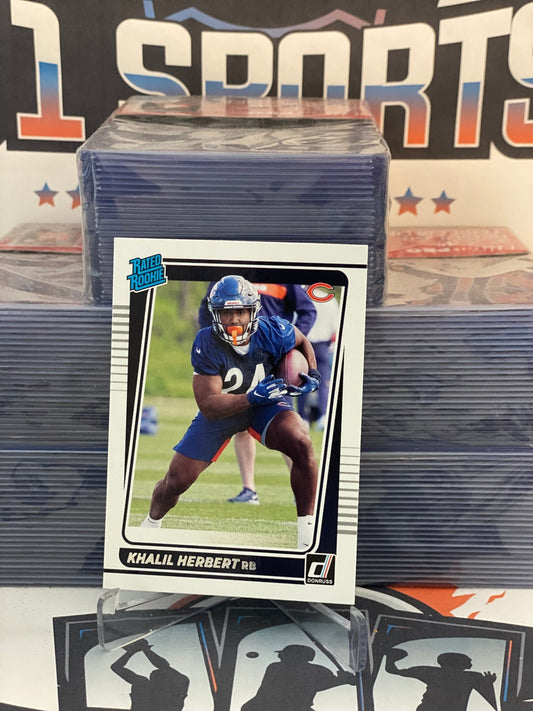 2021 Donruss (Rated Rookie) Khalil Herbert #318