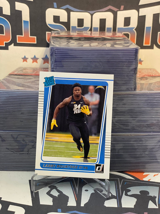 2021 Donruss (Rated Rookie) Larry Roundtree #296
