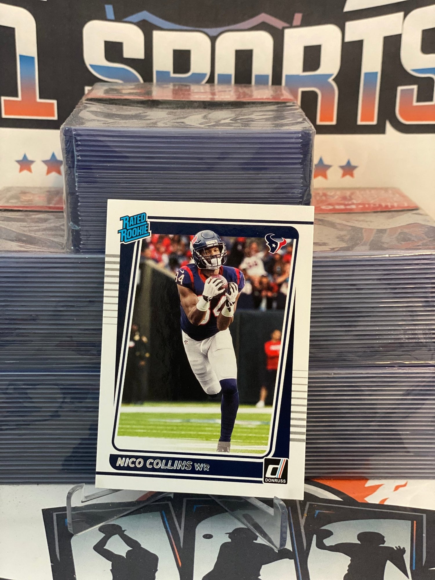 2021 Donruss (Rated Rookie) Nico Collins #280