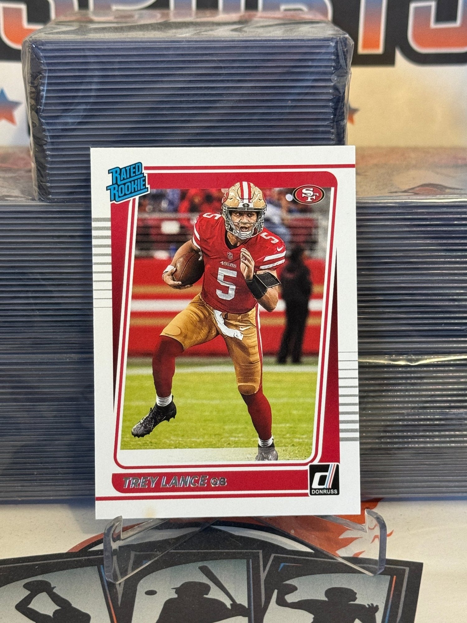 2021 Donruss (Rated Rookie) Trey Lance #254