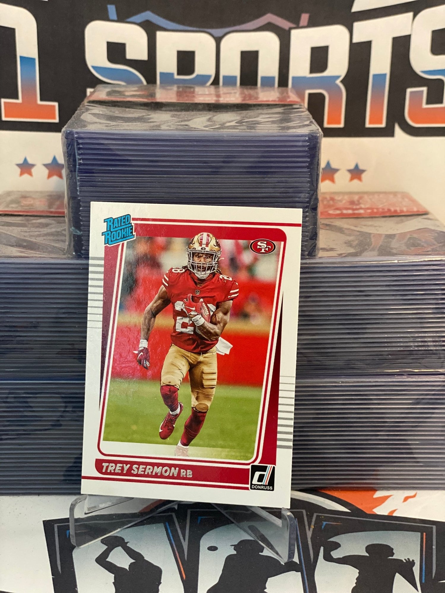 2021 Donruss (Rated Rookie) Trey Sermon #279